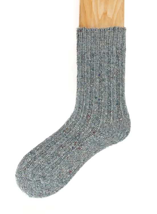 Connemara Socks - Wool Blend - Luxury Irish Gift - Flecks - F02-22 - Size EU 37-41