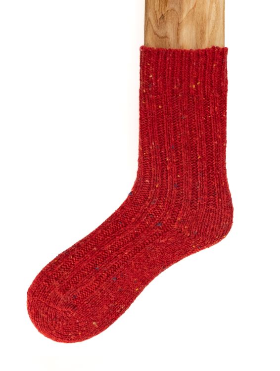 Connemara Socks - Wool Blend - Luxury Irish Gift - Flecks - F06-22 - Size EU 37-41
