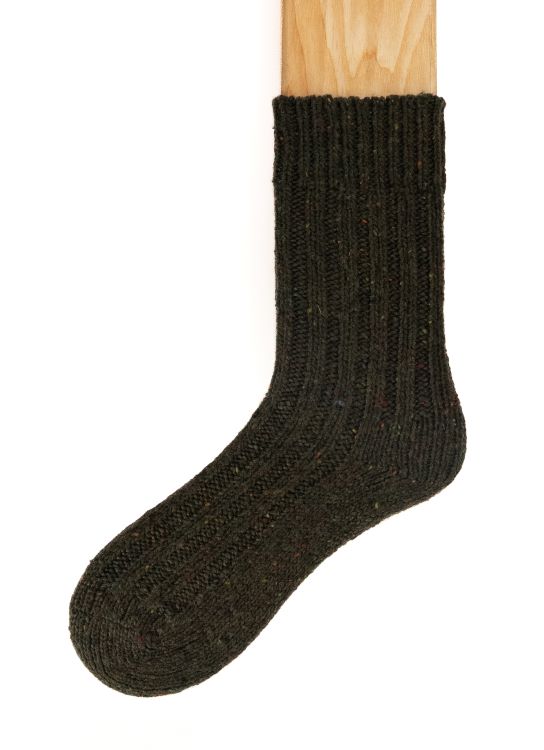 Connemara Socks - Wool Blend - Luxury Irish Gift - Flecks - F08-22 - Size EU 37-41