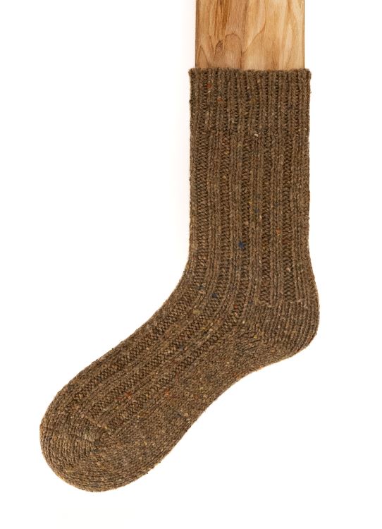 Connemara Socks - Wool Blend - Luxury Irish Gift - Flecks - F09-22 - Size EU 37-41