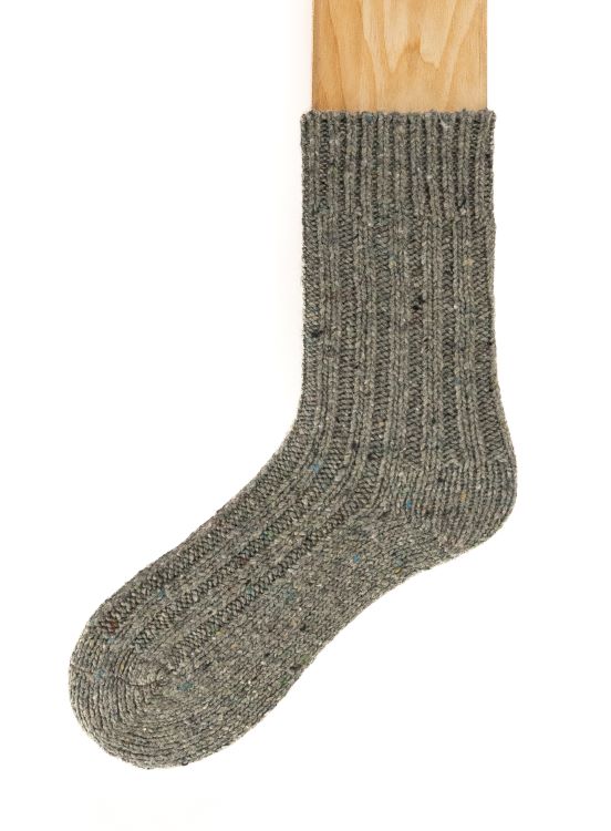 Connemara Socks - Wool Blend - Luxury Irish Gift - Flecks - F11-22 - Size EU 37-41