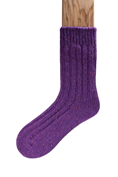 Connemara Socks - Wool Blend - Luxury Irish Gift - Flecks - F2002