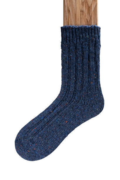 Connemara Socks - Wool Blend - luxury Irish Gift - Flecks - F2012