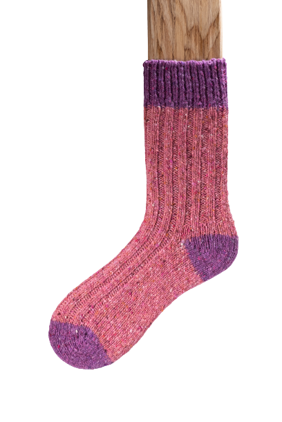 Connemara Socks - Wool Blend - Luxury Irish Gift - Flecks Plus - FP02
