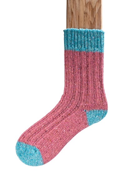 Connemara Socks - Wool Blend - Luxury Irish Gift - Flecks Plus - FP11