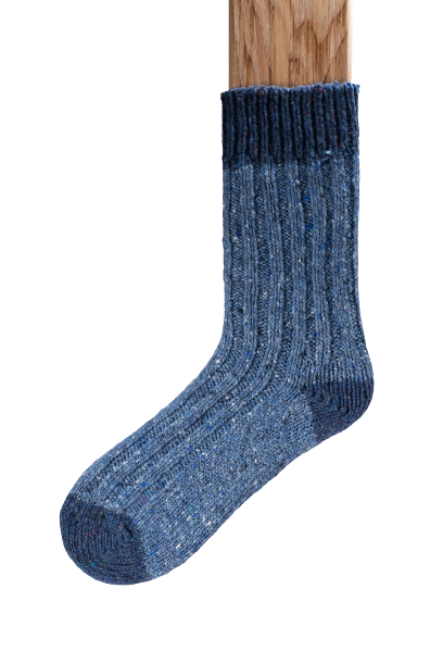 Connemara Socks - Wool Blend - Luxury Irish Gift - Flecks Plus - FP13