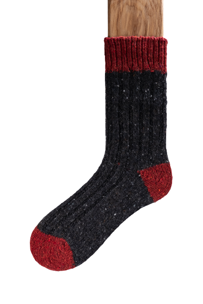 Connemara Socks - Wool Blend - Luxury Irish Gift - Flecks Plus - FP14