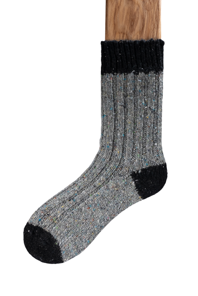 Connemara Socks - Wool Blend - Luxury Irish Gift - Flecks Plus - FP2003