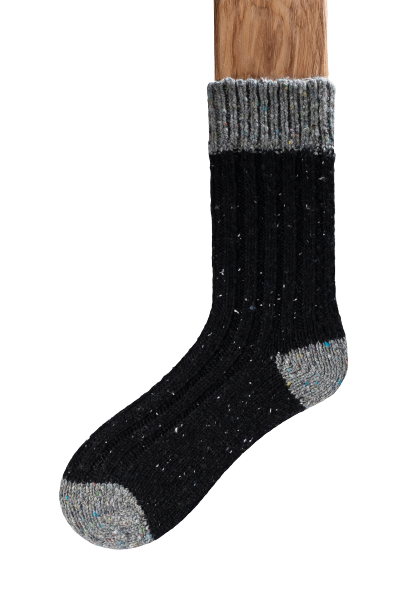 Connemara Socks - Wool Blend - Luxury Irish Gift - Flecks Plus - FP2005