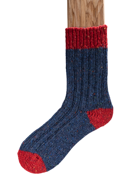 Connemara Socks - Wool Blend - Luxury Irish Gift - Flecks Plus - FP2006