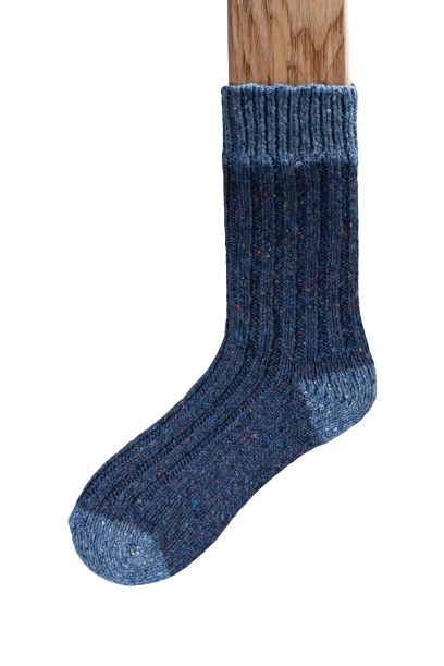Connemara Socks - Wool Blend - luxury Irish Gift - Flecks Plus - FP2007