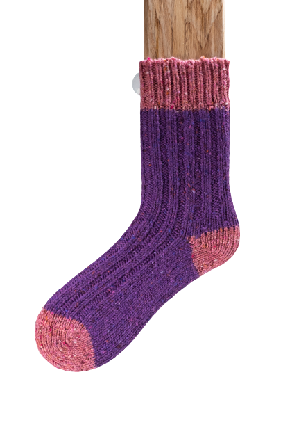 Connemara Socks - Wool Blend - Luxury Irish Gift - Flecks Plus - FPOS02