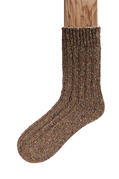 Connemara Socks - Wool Blend - Luxury Irish Gift - Flecks - F2006