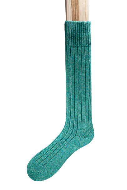 Connemara Socks - Wool Blend - Luxury Irish Gift - Long Heathers - HL03 - Size EU 42-46