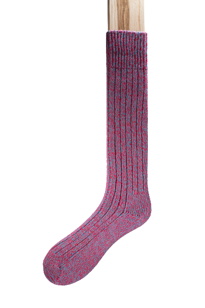 Connemara Socks - Wool Blend - Luxury Irish Gift - Long Heathers - HL05 - Size EU 42-46