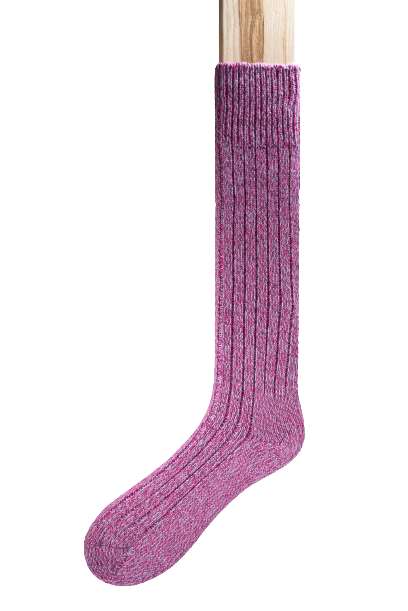 Connemara Socks - Wool Blend - Luxury Irish Gift - Long Heathers - HL11 - Size EU 42-46