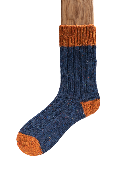 Connemara Socks - Wool Blend - Luxury Irish Gift - Flecks Plus - FPOS1