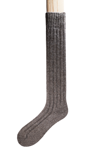 Connemara Socks - Long Jacob Sheep Wool - Luxury Irish Gift - JL2006 - Size EU 42-46