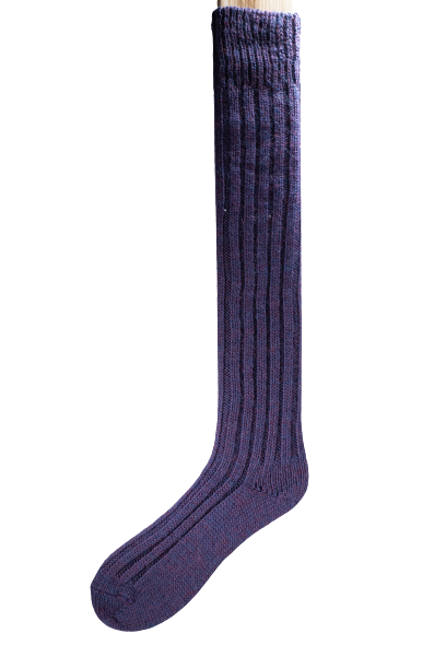 Connemara Socks - Long Tweed - 100% Wool - Luxury Irish Gift - TL2001 - Size EU 42-46